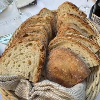 Taverna Trilussa - Bread compliments of the house - Roman Near Me - Rome, RM