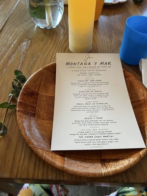 Menu photo 1 The Jesse Reno, NV Menu photo 1 The Jesse Reno, NV