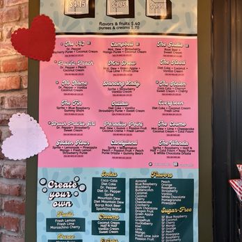 Over Ice Soda & Beverages - Menu - Beverage Store Near Me - Battle Ground, Washington