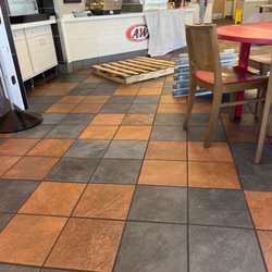 KFC - Garbage on the floor