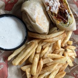 Grilled Fried Chicken Wraps Grilled Fried Chicken Wraps