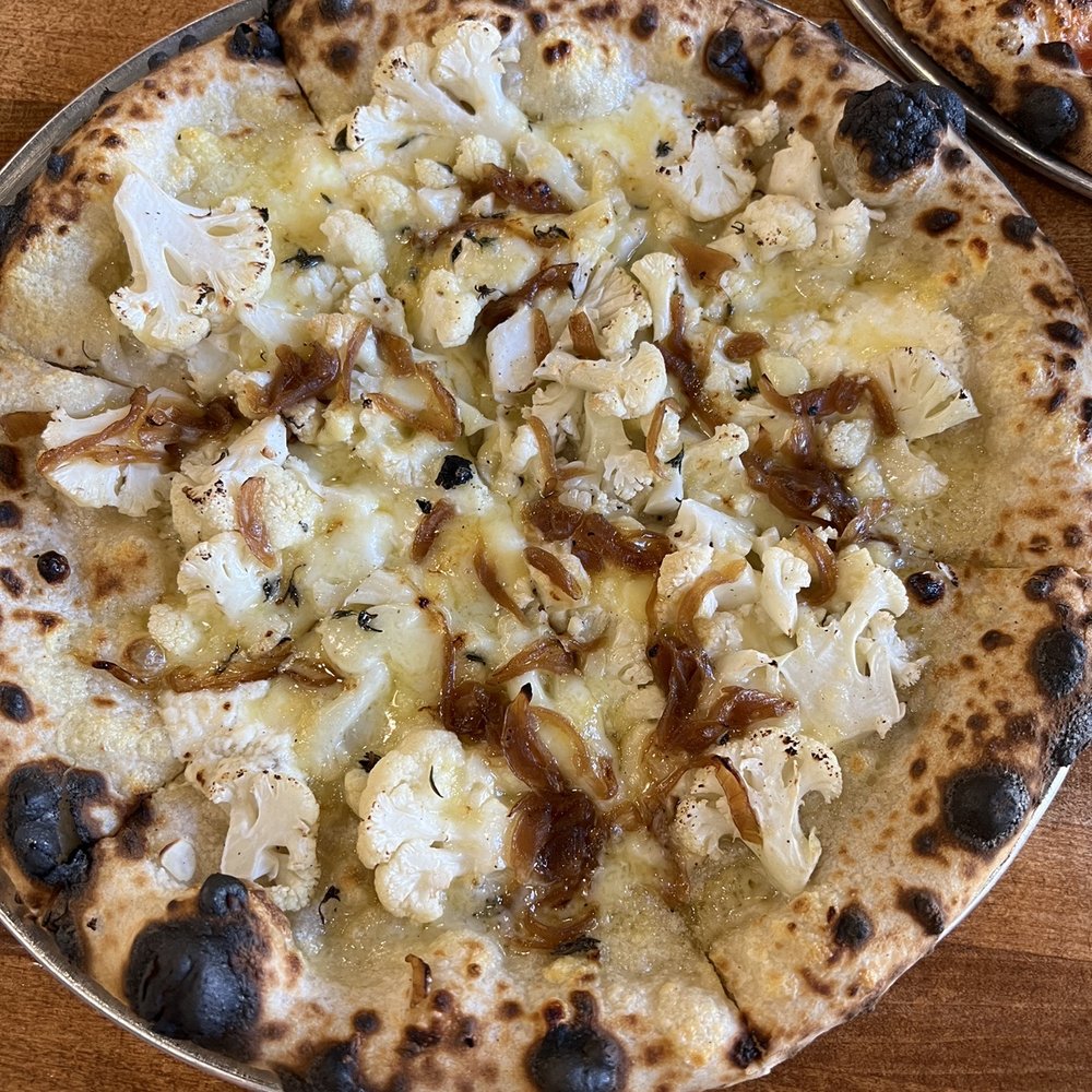 MOZZ Artisan Pizza - Roasted cauliflower- just okay - Pizza Near Me - Provo, Utah MOZZ Artisan Pizza - Roasted cauliflower- just okay - Pizza Near Me - Provo, Utah