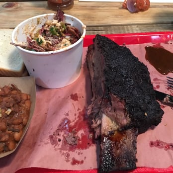 Cattleack Barbeque - Beef rib, beans and the cattleack attack (or as its better known as the best frito pie ever) - Barbeque Near Me - Dallas, Texas