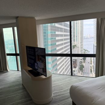 Hyatt Regency Miami - TV swivels for living room and bedroom usage. - Hotels Near Me - Miami, Florida Hyatt Regency Miami - TV swivels for living room and bedroom usage. - Hotels Near Me - Miami, Florida