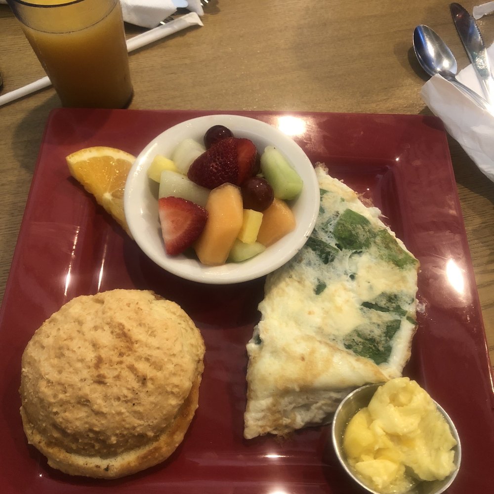 Toasted Mango Cafe - Spinach & Feta omelette. - Cafes Near Me - Sarasota, Florida Toasted Mango Cafe - Spinach & Feta omelette. - Cafes Near Me - Sarasota, Florida
