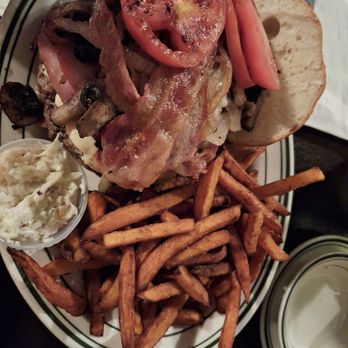 Jackson Hole Burgers - East side burger with sweet potato fries - American Near Me - New York, New York