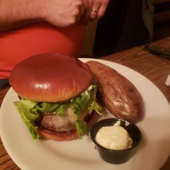 The Steer Barn - Steer Barn burger and baked potato - American Near Me - Upper Sandusky, Ohio