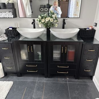 Dolphin Construction & Remodeling - Master bathroom. - Roofing Near Me - Wichita, Kansas Dolphin Construction & Remodeling - Master bathroom. - Roofing Near Me - Wichita, Kansas
