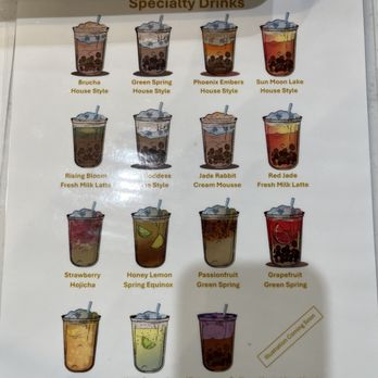 Brucha - Menu - Gelato Near Me - Tucson, Arizona
