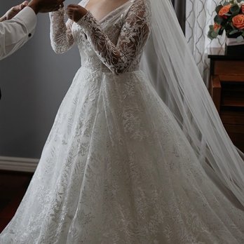 Tita's Atelier - Altered dress on bride - Sewing & Alterations Near Me - Arcadia, California Tita's Atelier - Altered dress on bride - Sewing & Alterations Near Me - Arcadia, California