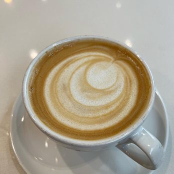 Medici Roasting - Latte with Vanilla and Almond Milk - Coffee & Tea Near Me - Austin, Texas Medici Roasting - Latte with Vanilla and Almond Milk - Coffee & Tea Near Me - Austin, Texas