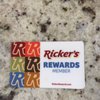 Ricker's gift card