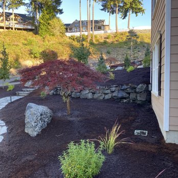 Creative Living Landscape Design - Right house view of completed project. - Landscape Architects or Designers Near Me - Gig Harbor, Washington Creative Living Landscape Design - Right house view of completed project. - Landscape Architects or Designers Near Me - Gig Harbor, Washington