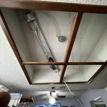 EZ Electrical Services - Ceiling Light Upgrade - Electricians Near Me