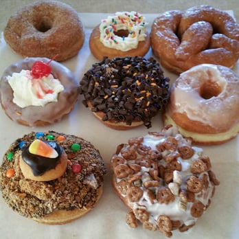 Montclair Bread Company - Assorted donuts with a bunch included from their October theme!  So good! - Bakeries Near Me - Montclair, New Jersey