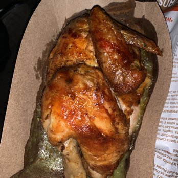 Roadside Rotisserie - Our Dry Rubbed Rotisserie Half Chicken - Chicken Shop Near Me - Alameda, California