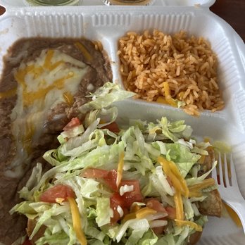 Maria's Ricos Tacos - Three rolled tacos w/ rice & beans - Breakfast & Brunch Near Me - Inglewood, California