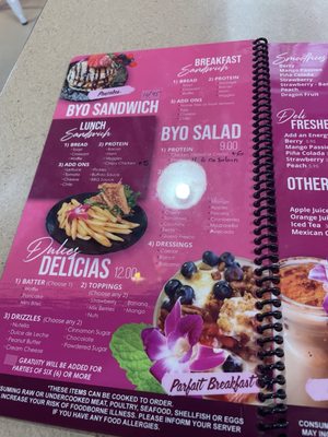 Menu photo 5 Fusion Delicias Cafe Santa Fe, NM