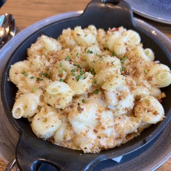 The Cove - Lobster Gruyere Mac and Cheese, Oregano Parmesan Crust - Seafood Near Me - Vancouver, Washington The Cove - Lobster Gruyere Mac and Cheese, Oregano Parmesan Crust - Seafood Near Me - Vancouver, Washington