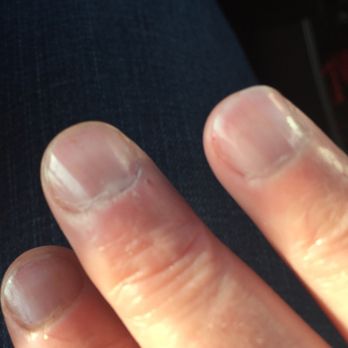 Top Nails & Spa - Cuticles not done right. - Nail Salons Near Me - Broomall, Pennsylvania