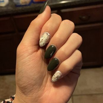 LV Luxury Nails Spa - Marble nails after fill and reshape. - Nail Salons Near Me - Jackson, Tennessee LV Luxury Nails Spa - Marble nails after fill and reshape. - Nail Salons Near Me - Jackson, Tennessee