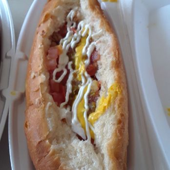El Güero Canelo Restaurant - Sonoran Hot Dog was not too good.  2 stars - Mexican Near Me - Tucson, Arizona