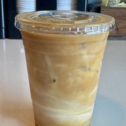 Iced coffee latte Iced coffee latte