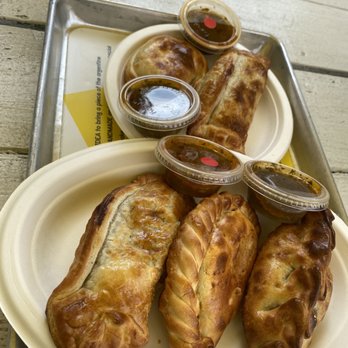 Empanada Kitchen - Chicken, lamb, goat cheese mushroom, sweet corn, spicy beef ALL delicious.! - Argentine Near Me - San Diego, California Empanada Kitchen - Chicken, lamb, goat cheese mushroom, sweet corn, spicy beef ALL delicious.! - Argentine Near Me - San Diego, California