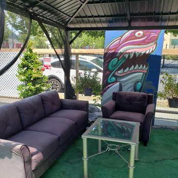 Con Sabor A Mexico - Couches under cabana - Food Trucks Near Me - San Jose, California