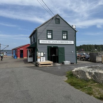 Five Islands Lobster - Exterior - Seafood Near Me - Georgetown, Maine