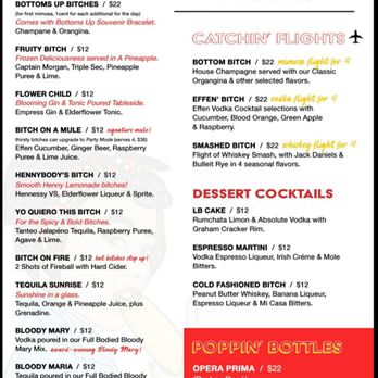 Breakfast Bitch - Drink Menue - Breakfast & Brunch Near Me - Phoenix, Arizona Breakfast Bitch - Drink Menue - Breakfast & Brunch Near Me - Phoenix, Arizona