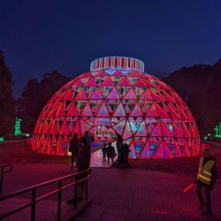China Lights Wisconsin - The done of colors ... Walk through it!