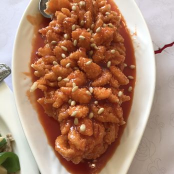 Hubei Restaurant - H7. East lake eggplant pine nuts fish - Chinese Near Me - Millbrae, California