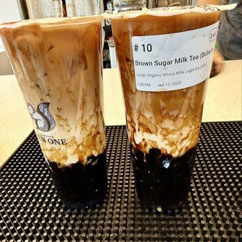 Ten One Tea House - Brown Sugar Milk Tea (Boba Included) - Bubble Tea Near Me - Watertown, Massachusetts Ten One Tea House - Brown Sugar Milk Tea (Boba Included) - Bubble Tea Near Me - Watertown, Massachusetts