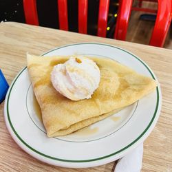 Bobs Diner And Bakery - Pumpkin crepe - sooo good! The homemade whipped cream on top was the best!