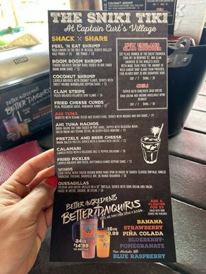Menu photo 4 Sniki Tiki Sarasota, FL Menu photo 4 Sniki Tiki Sarasota, FL
