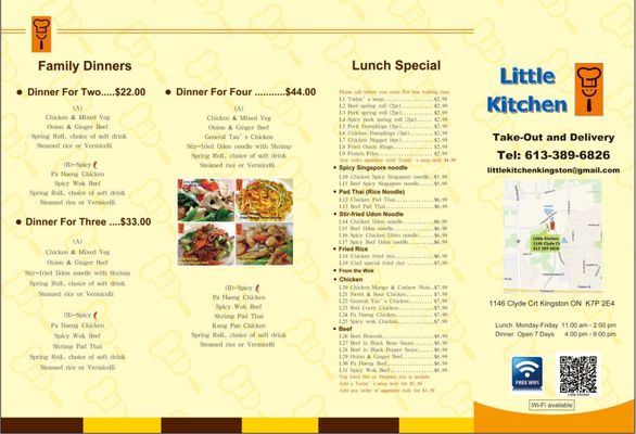 Menu photo 1 Little Kitchen Kingston, ON Menu photo 1 Little Kitchen Kingston, ON