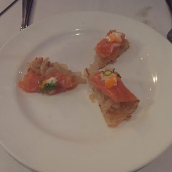Shiro - Smoked salmon potato pancakes! - Asian Fusion Near Me - South Pasadena, California