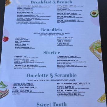 Kinaree Eatery - Menu - Breakfast & Brunch Near Me - Irvine, California