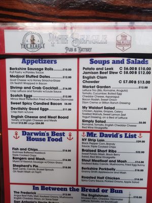 Menu photo 5 The Beagle Pub & Eatery San Antonio, TX Menu photo 5 The Beagle Pub & Eatery San Antonio, TX