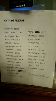 Menu photo 2 Hotel El Morro Santa Rosalía, BCS Menu photo 2 Hotel El Morro Santa Rosalía, BCS