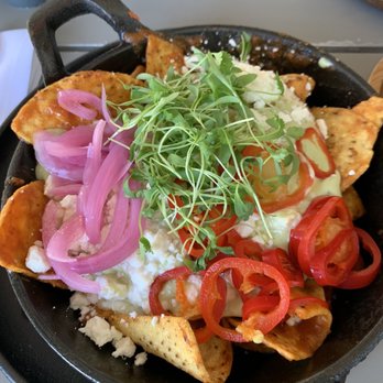 Sugar and Scribe  - Blazin' Chilaquiles Skillet - Bakeries Near Me - La Jolla, California