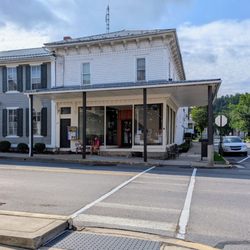 IV Coffee - Outside of building.