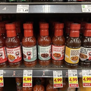 Kroger - a variety of sauces on a shelf - Grocery Near Me - Saint Matthews, Kentucky Kroger - a variety of sauces on a shelf - Grocery Near Me - Saint Matthews, Kentucky