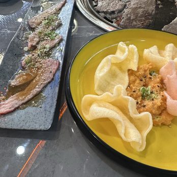 Must Be Cow - salmon chips - Korean Near Me - Citrus Heights, California