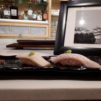 Octopus Garden - Butter Fish and Hamachi Otoro Nigiris - Japanese Near Me - Vancouver, British Columbia