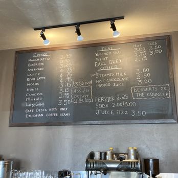Cafe Desta - Menu - Coffee & Tea Near Me - Tucson, Arizona