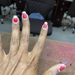 Polishing my nails like this!!!! WTH!!! Refuse to remove the polish. Tina said she removed enough! girl bye!! Polishing my nails like this!!!! WTH!!! Refuse to remove the polish. Tina said she removed enough! girl bye!!