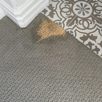 Genuine Carpet Repairs - Bleach stain - Carpeting Near Me