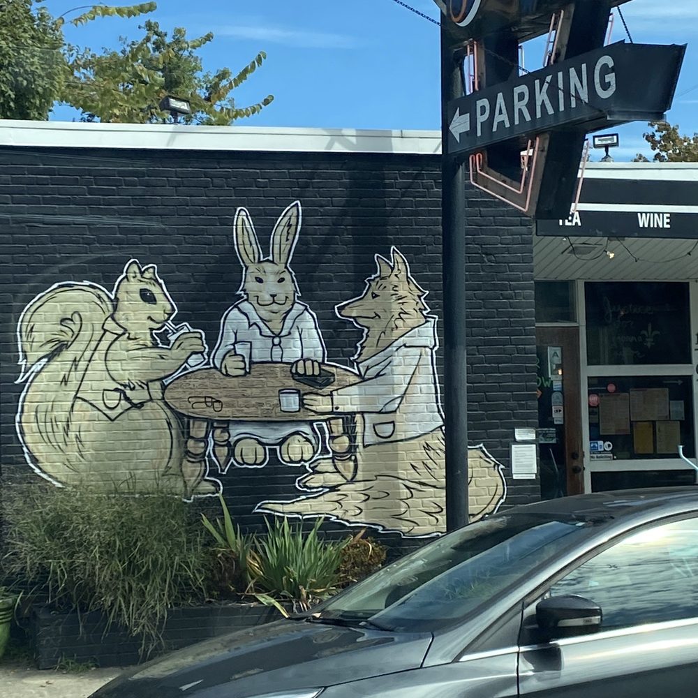 Coffee Drinking Animals - Public Art Near Me - Louisville, Kentucky